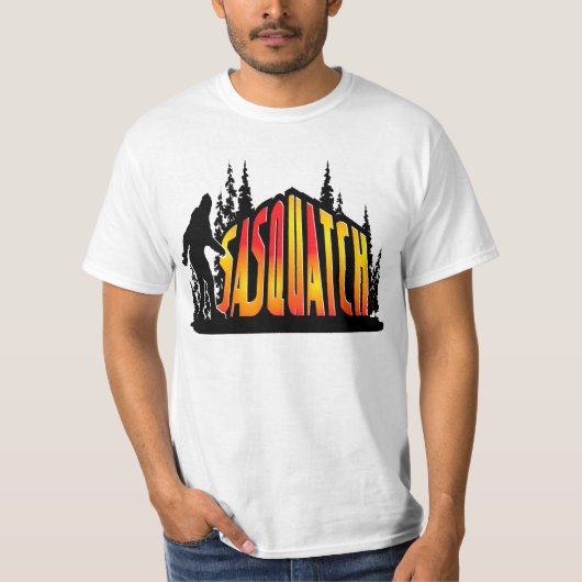 Squatchinの行ったTシャツ-新版 Tシャツ (正面)