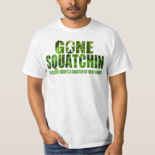 Squatchinの*Special深い森林Edition*の行ったワイシャツ Tシャツ