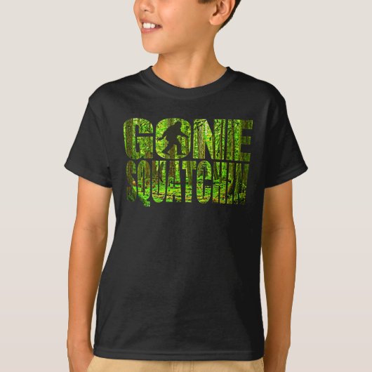 Squatchinの*Special深い森林Edition*の行ったワイシャツ Tシャツ (正面)