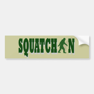 Squatchin バンパーステッカー