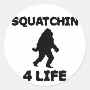 Squatchin 4の生命 ラウンドシール