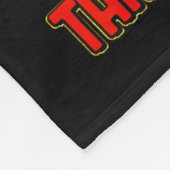 Squatching Through The Snow Funny Bigfoot Xmas Lig フリースブランケット (角)