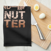 Squats and Peanut Butter - Bodybuliding Motivation キッチンタオル (四つ折り)