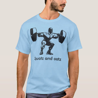 SquatzおよびoatzのTシャツ Tシャツ