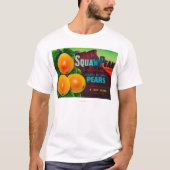 Squawのピークナシの木枠LabelProvo、UT Tシャツ (正面)