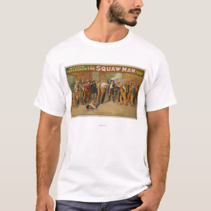 Squaw人の西部の戯曲劇場ポスター Tシャツ