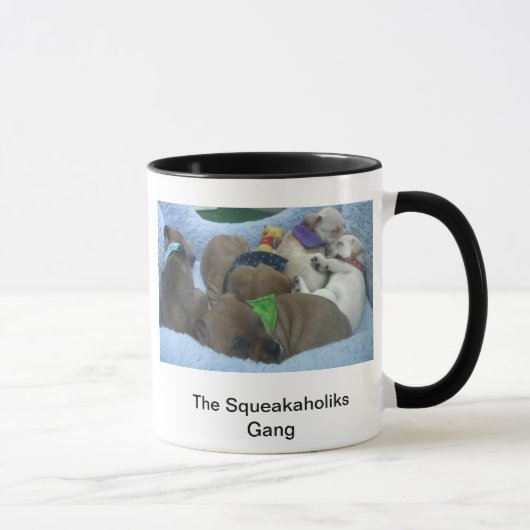Squeakaholiksのマグ マグカップ (右)