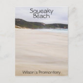Squeakyビーチウィルソンの岬（ビクトリア） ポストカード (正面)
