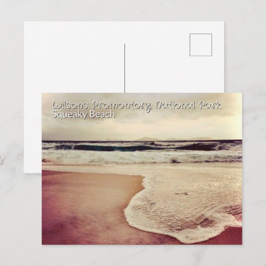 Squeaky Beach, Wilsons Prom ポストカード (正面/裏面)