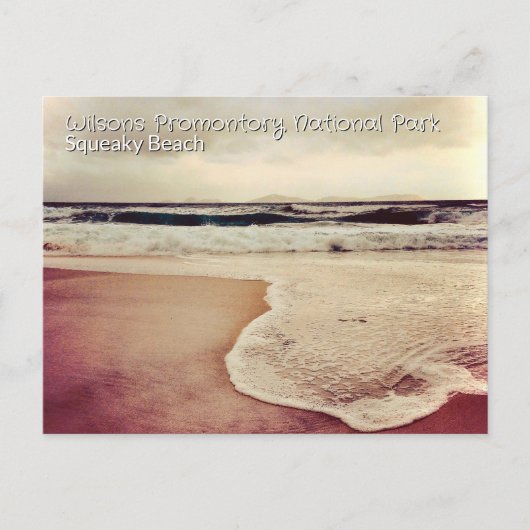 Squeaky Beach, Wilsons Prom ポストカード (正面)