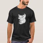Squeaky Squirrel - Furry Woodland Creatures Premiu Tシャツ (正面)
