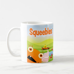 Squeeblesの"幸せな"マグ コーヒーマグカップ