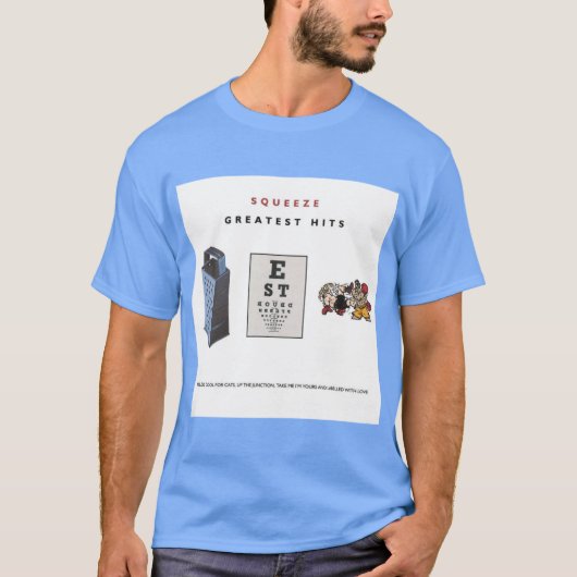 Squeeze グレイテスト・ヒッツ tシャツ (正面)