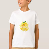 「Squeeze the Day」のキッドTシャツデザイン。 Tシャツ (正面)