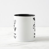 Squeeze The Day Fun Lemon Pun マグカップ (中央)