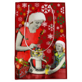 Squeeze your Xmas ミディアムペーパーバッグ (正面)