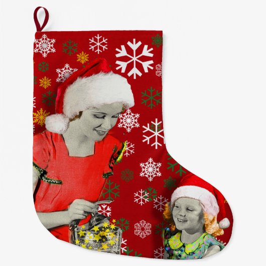  Squeeze your Xmas ラージクリスマスストッキング (正面)