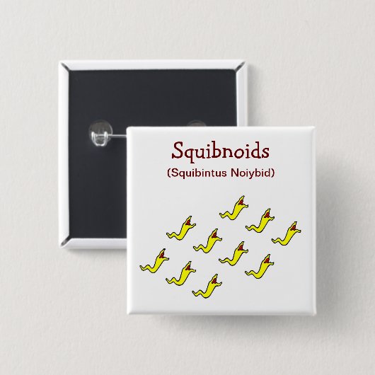 Squibnoidsボタン 缶バッジ (正面&裏面)