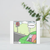 Squidおもしろいゾーンなし ポストカード (スタンド正面)