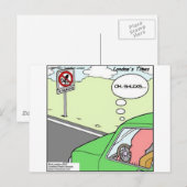 Squidおもしろいゾーンなし ポストカード (正面/裏面)