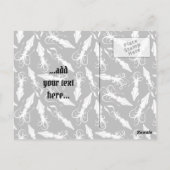 Squidアイコン（白） ポストカード (裏面)