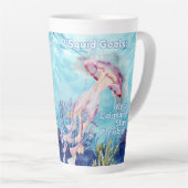 Squidゴール カフェラテマグ (右アングル)