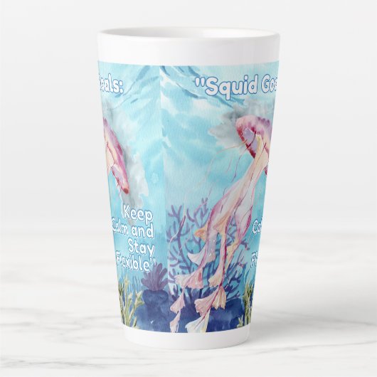 Squidゴール カフェラテマグ (正面)