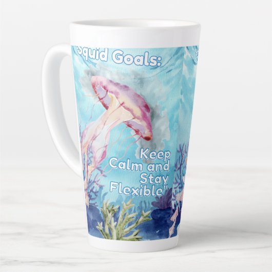 Squidゴール カフェラテマグ (左アングル)