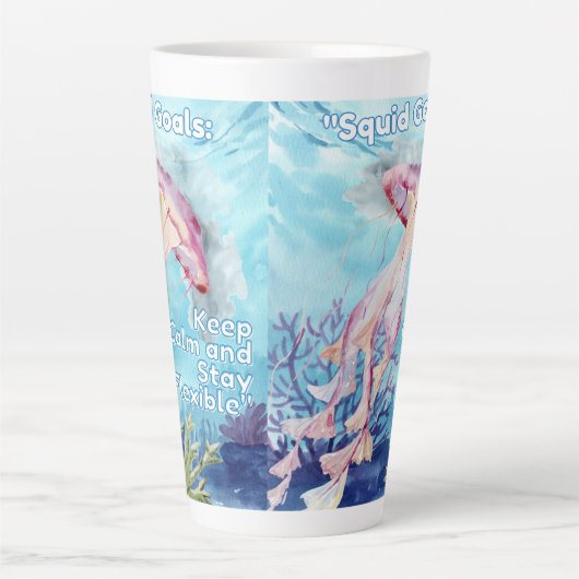 Squidゴール カフェラテマグ (正面)