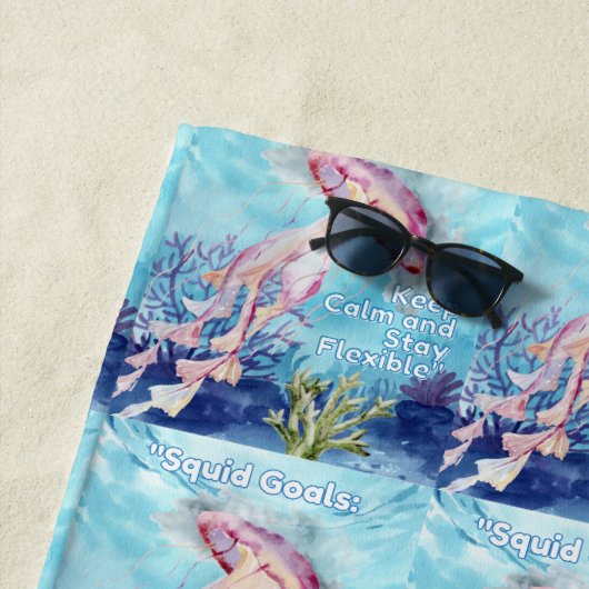 Squidゴール ビーチタオル (インサイチュ)