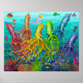 Squidポスター ポスター (正面)