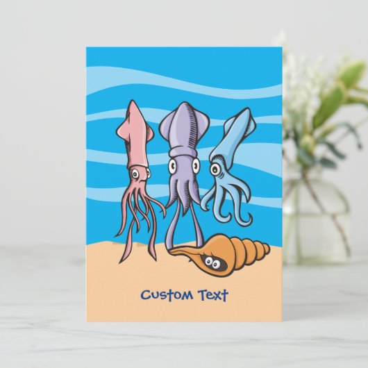 squidマンガ招待状 招待状 (スタンド正面)