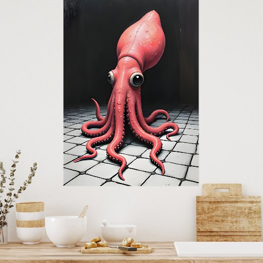 squidルーム ポスター (キッチン)