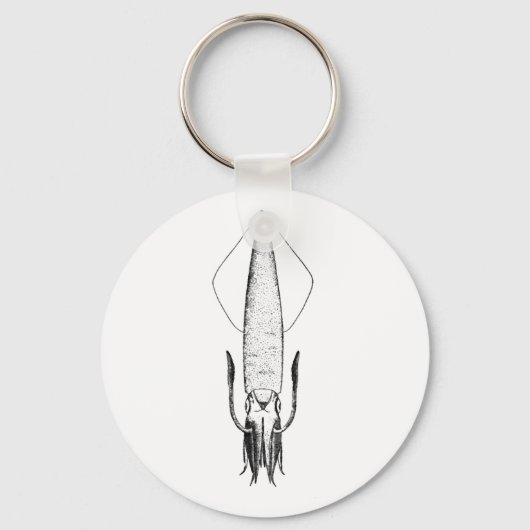 Squidロゴ(loligo) キーホルダー (正面)