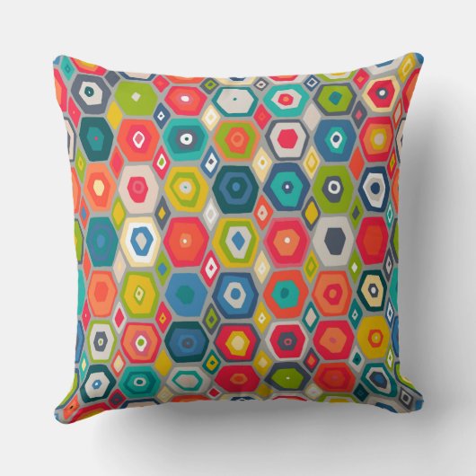 squid六角 クッション (裏面)