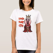 squid恐怖シティキングアイスクリームグラフィックティー tシャツ (正面)