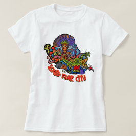squid恐怖シティモンスターマッシュ tシャツ