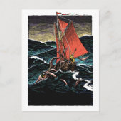 Squid Attackはがき ポストカード (正面)