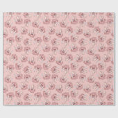 Squid Chef漫画パターン ラッピングペーパー (フラット)