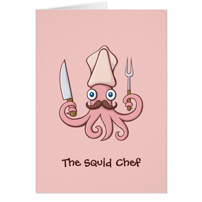 Squid Chef漫画 (正面)
