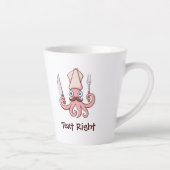 Squid Chef漫画 カフェラテマグ (右)