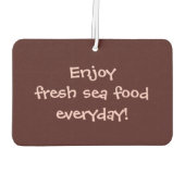 Squid Chef漫画 カーエアーフレッシュナー (裏面)