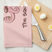 Squid Chef漫画 キッチンタオル (四つ折り)