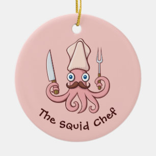 Squid Chef漫画 セラミックオーナメント