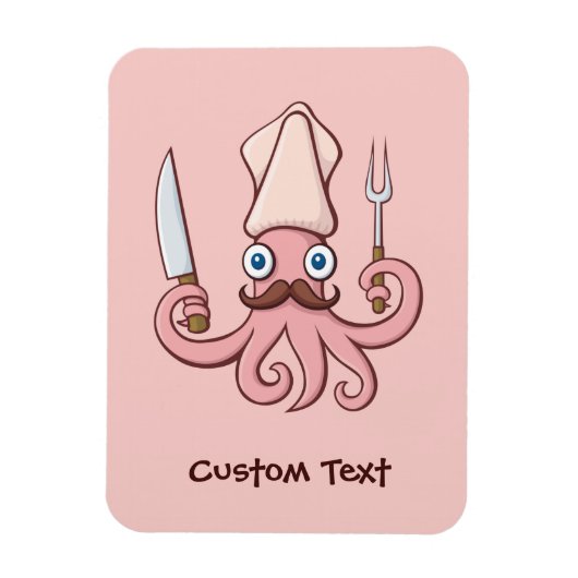 Squid Chef漫画 マグネット (縦)