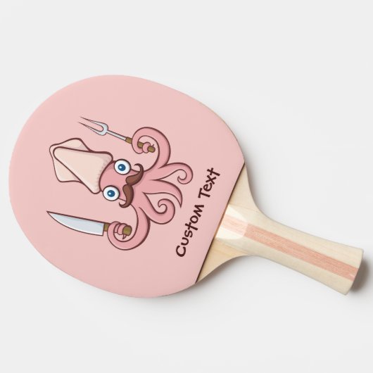 Squid Chef漫画 卓球ラケット (横)