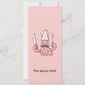 Squid Chef漫画 招待状 (正面)