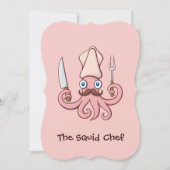 Squid Chef漫画 招待状 (正面)