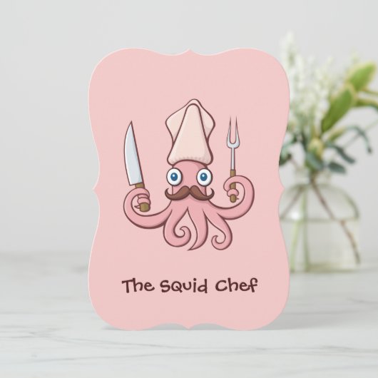 Squid Chef漫画 招待状 (スタンド正面)