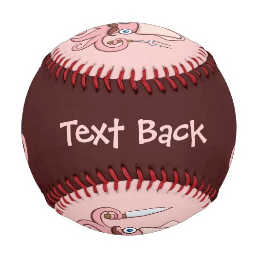 Squid Chef漫画 野球ボール (裏面)